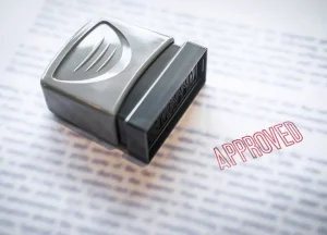 New York Hard Money Lenders vs. Traditional Bank Loans: Pros and Cons 2 document with an "Approved" stamp